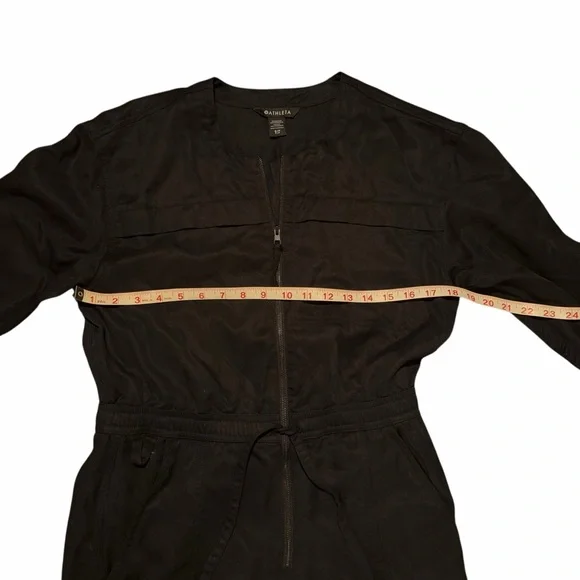 Athleta Celestial Utility Black Jumpsuit Size Small - Picture 6 of 12